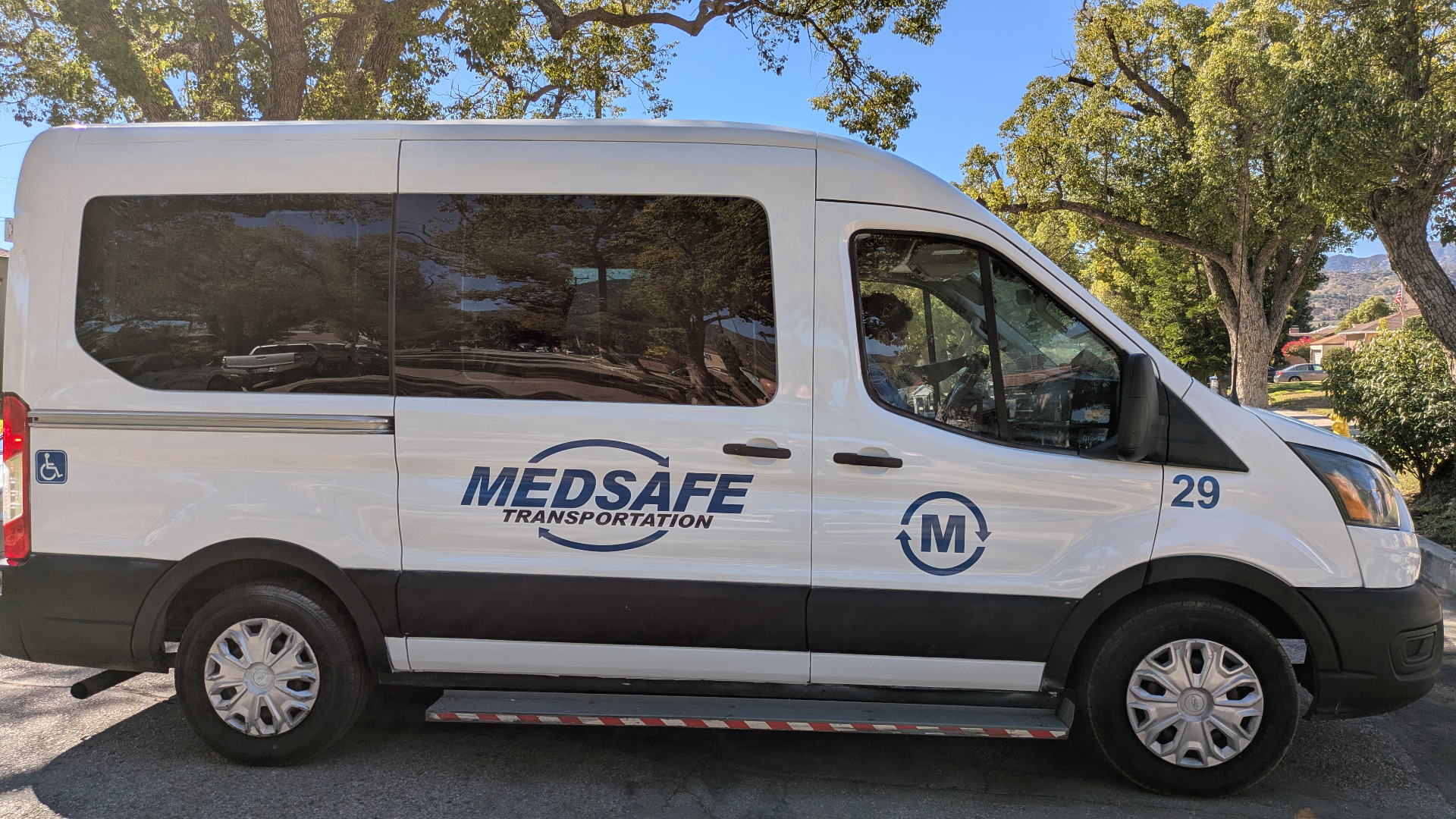 Medsafe Transportation van graphics