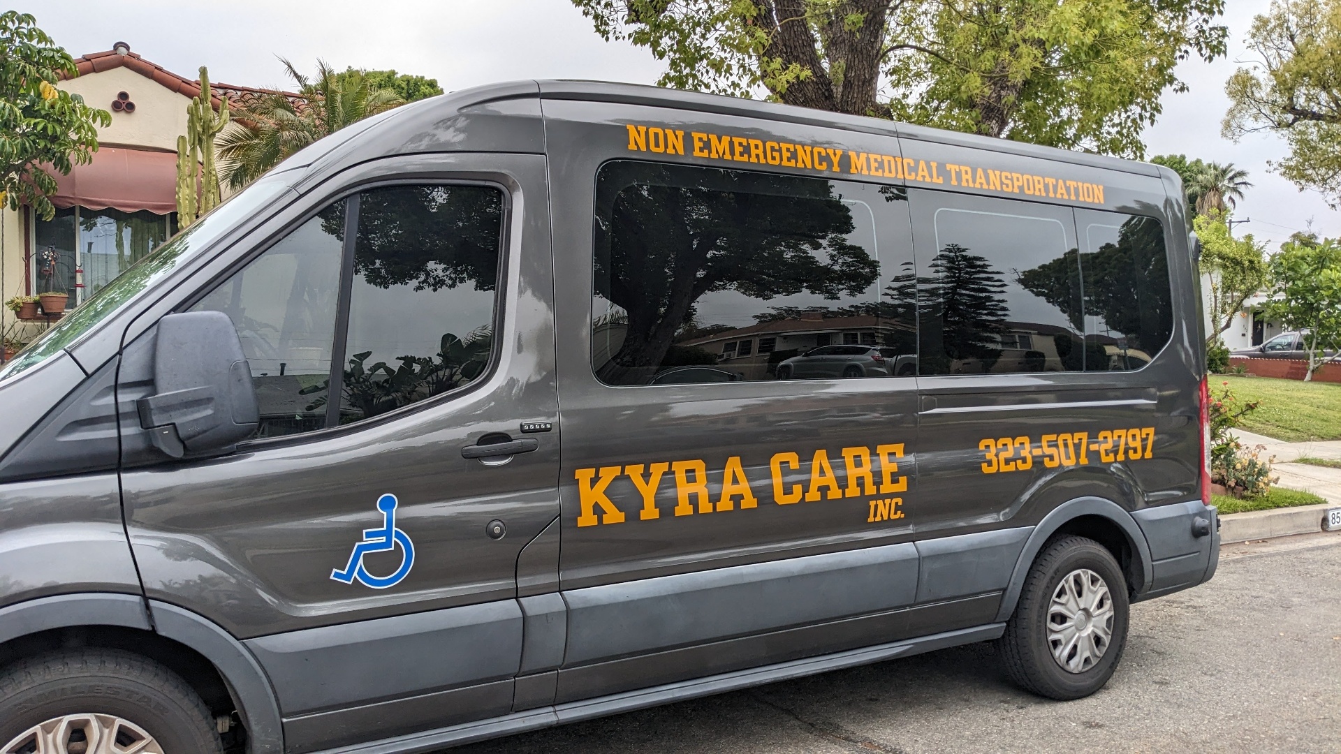 Kyra Care non-emergency medical transport van